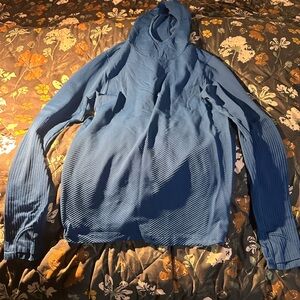 Women's Athleta Flurry Scuba Hoodie Long Sleeve Top M